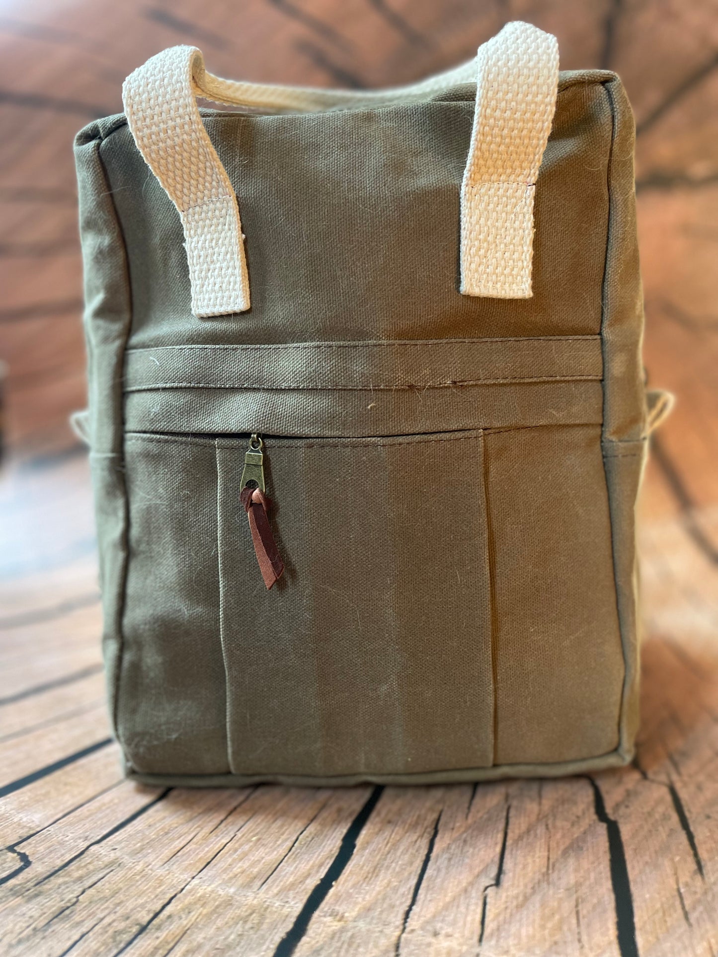 Green Mini Backpack